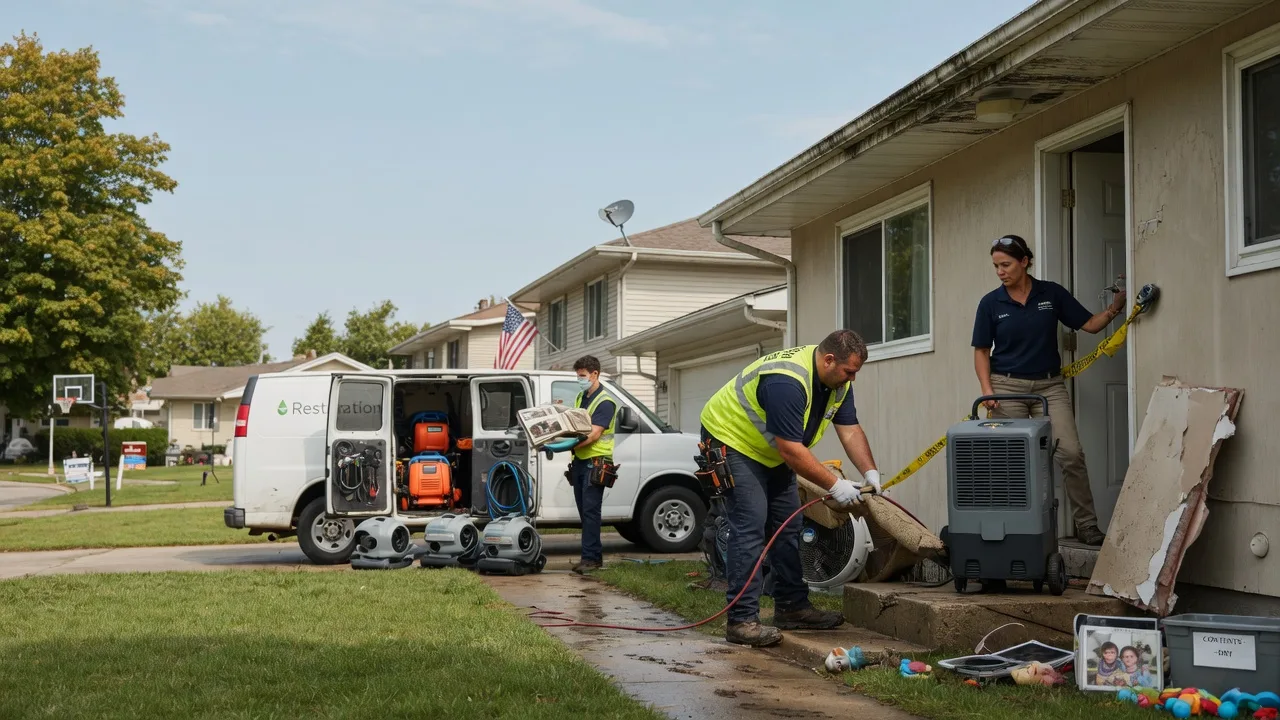 Water Damage Restoration in Hitchcock, TX near me